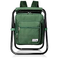 Sherafield 2222 Foldable Backpack Chair, Green