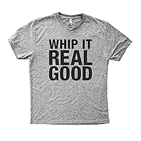 Baffle Tees/Whip It Real Good - Men's Tri-Blend T-Shirt, Grey