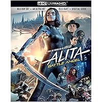 Alita: Battle Angel [Blu-ray] [4K UHD] Alita: Battle Angel [Blu-ray] [4K UHD] 4K Blu-ray DVD