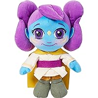 ​Mattel Star Wars Young Jedi Adventures Plush, Lys Plush, Soft Character Dolls, Stuffed Toys Inspired by the Disney+ Animated Series, 8-inch
