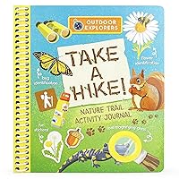 Outdoor Explorers: Take A Hike Field Journal Activity Nature Book with Stickers for Adventurous Kids, Ages 5 and up
