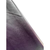 Natural Grain Cowhide Leather Skins (Grape, 20 Square Feet (Full Side))