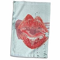 Cassie Peters Digital Art - The Kiss Digital Collage - Towels (twl-172194-1)