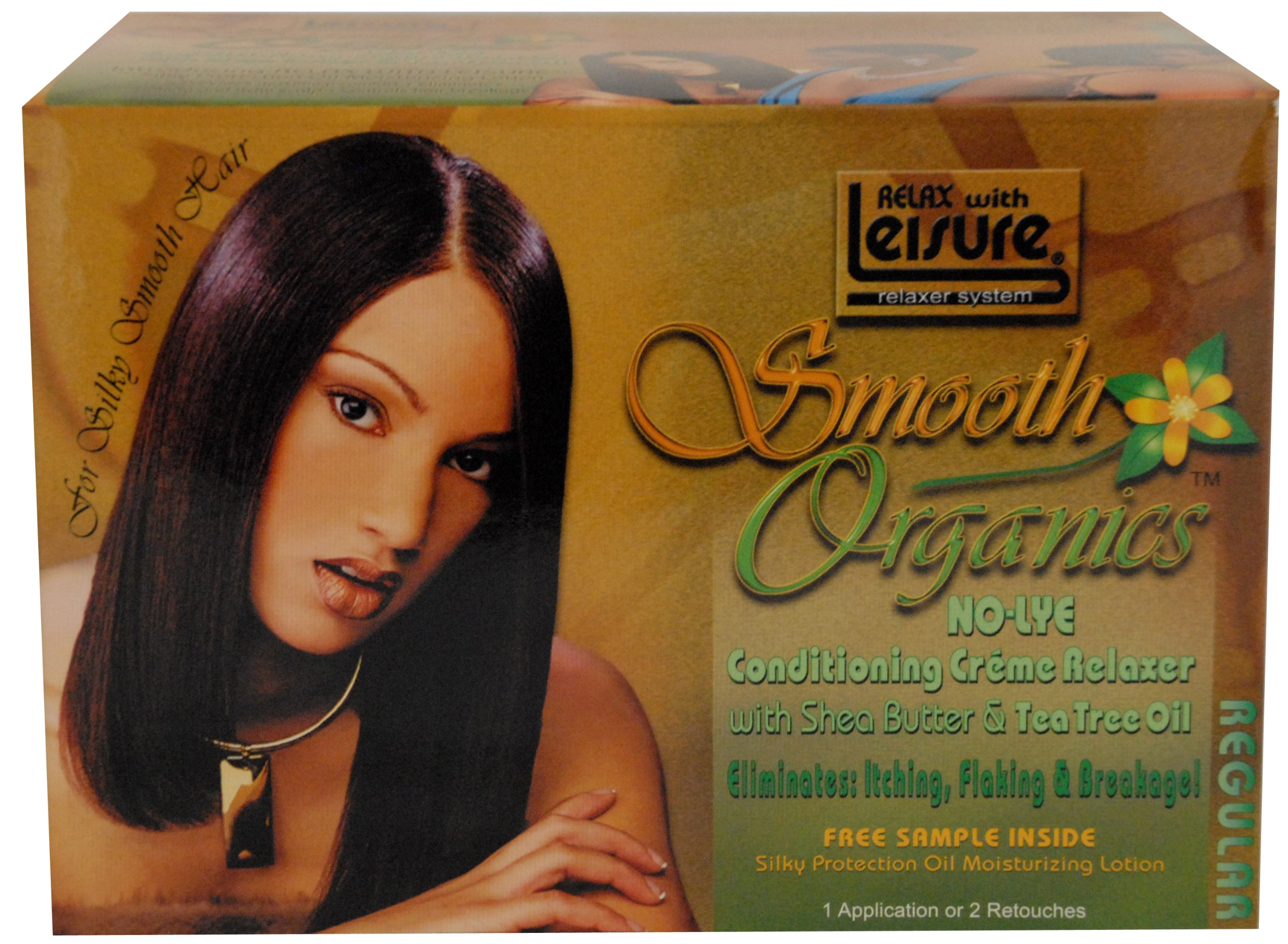 Smooth Organics Original No Lye Relaxer Kit - Regular (1 Pack)