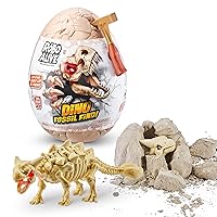 Robo Alive Dino Fossil Find - Ankylosaurus by ZURU Excavate Dinosaur Fossils Digging Kit Collectible Toy with Slime, Multi-Color, (7156E)