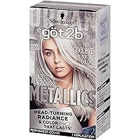 Got2b Metallics Permanent Hair Color, M71 Metallics Silver