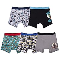 STAR WARS Boys' Baby Yoda Mandalorian Underwear Multipacks Available in Sizes 2/3t, 4t, 4, 6, 8, 10 and 12