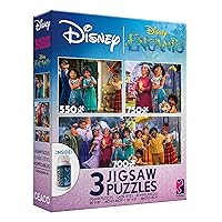 Ceaco - 3 in 1 Multipack - Disney - Encanto - (1) 550 Piece, (1) 750 Pieces, (1) 700 Piece Jigsaw Puzzles