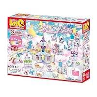 Sweet Collection Twinkle Castle | 700 Pieces | 14 Models | Age 5+ | Creative, Educational Construction Toy Block | Made in Japan