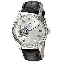 Orient Men's Envoy Japanese Automatic/Hand Winding Movement Stainless Steel Leather Dress Watch