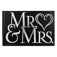 Malden International Designs Wedding Celebrations Mr & Mrs Brag Book Photo Album, 40-4x6, White