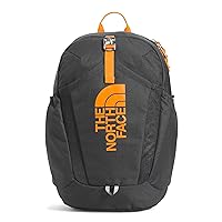 THE NORTH FACE Kids' Mini Recon Backpack, Asphalt Grey/Cone Orange, One Size