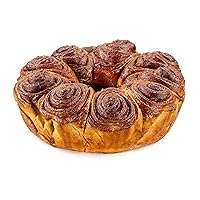 Cinnamon Babka Cake | Valentines Gift Basket | Traditional Hungarian Cinnamon Babka Bread | Holiday Gourmet Cookie Gift | Christmas Thanksgiving | 2 lb Stern's Bakery (Cinnamon Babka)