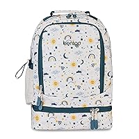 Bentgo Kids 2-in-1 Backpack & Insulated Lunch Bag (Friendly Skies)