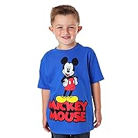Disney Boys' Little Boys' Classic Mickey Mouse Short Sleeve T-Shirt