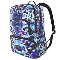 FUL Terrace 15 Inch Sleeve Laptop Backpack, Padded Computer Bag for Commute or Travel, Multi