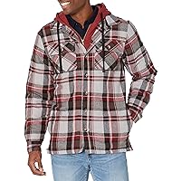 Legendary Whitetails Men's Maplewood Hooded Shirt Jacket