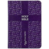 KJV Holy Bible: Amethyst (Purple), Compact Large Print (8-pt.) – Thumb Indexed, Faux Leather, King James Version KJV Holy Bible: Amethyst (Purple), Compact Large Print (8-pt.) – Thumb Indexed, Faux Leather, King James Version Imitation Leather