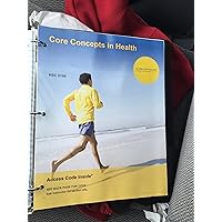 Connect Core Concepts in Health Brief Loose Leaf Edition Connect Core Concepts in Health Brief Loose Leaf Edition Paperback Loose Leaf