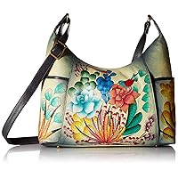 Anna by Anuschka Women's Leather Large Shoulder Hobo