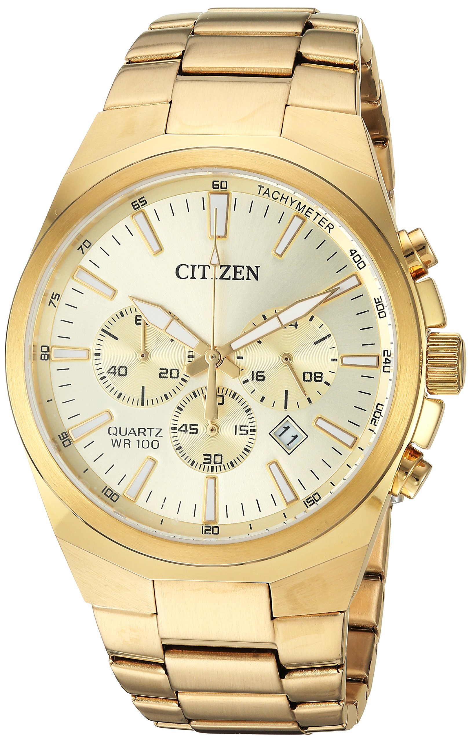 Citizen Men's Classic Chronograph Quartz Watch, Stainless Steel