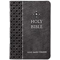 KJV Holy Bible: Granite (Gray), Compact Large Print (8-pt) – Thumb Indexed, Faux Leather, King James Version KJV Holy Bible: Granite (Gray), Compact Large Print (8-pt) – Thumb Indexed, Faux Leather, King James Version Imitation Leather