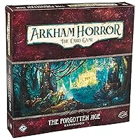 Arkham Horror The Card Game The Forgotten Age Deluxe EXPANSION - Unearth Ancient Secrets! Cooperative Living Card Game, Ages 14+, 1-4 Players, 1-2 Hour Playtime, Made by Fantasy Flight Games