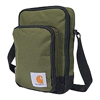 Carhartt Crossbody Zip Bag, Durable, Adjustable Crossbody Bag with Zipper Closure