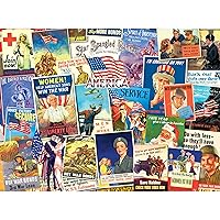 Cra-Z-Art - RoseArt - Smithsonian Vintage 1000PC - US Military Posters