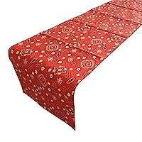 Cotton Bandana Paisley Floral Print Table Runner Kids Bedroom Event Party Table Decor (12