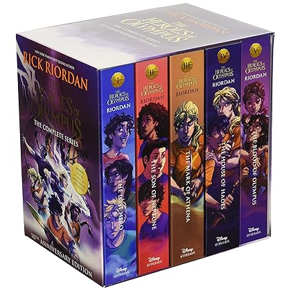 Heroes of Olympus Paperback Boxed Set, The-10th Anniversary Edition (The Heroes of Olympus)