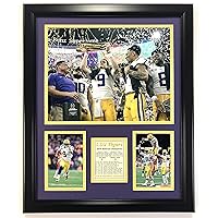 2019 LSU Tigers CFP National Champions Undefeated Season - Celebration - Framed 18