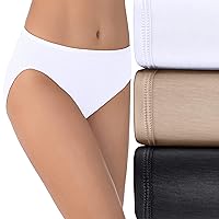 Vanity Fair Women's Illumination Hi Cut Panties (Regular & Plus Size)