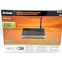 D-Link RangeBooster WBR-2310 802.11g 4-Port Router