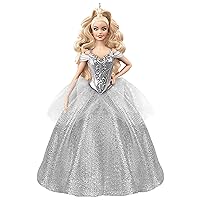 Christmas Ornament 2021, Holiday Barbie Doll