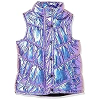 URBAN REPUBLIC Girls' Iridescent Puffer Vest