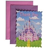 Beistle Princess Party Thank You Notes