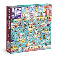 Mudpuppy Chocolate Shop 500 Piece Search and Find Family Puzzle