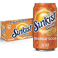 Orange Soda, 12 Fl Oz (Pack of 12)