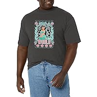 Disney Princesses Jasmine World Sweater Men's Tops Short Sleeve Tee Shirt