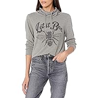 Women's Let It Bee Graphic Cowl Neck Sweater