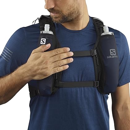 Salomon Agile 6 Set Unisex Hydration Vest 6L Trail Running Hiking