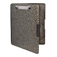Slimcase 2 Storage Clipboard with Side Opening, Heavy Granite, Office Supplies Clipboards to Organize, Carry and Store, A4 Holder, Combine Style and Functionality, Nursing Slim Clipboard