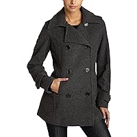 Marc New York Women's Double Breasted Peacoat