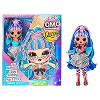 L.O.L. Surprise! LOL OMG Queens Prism Doll with 20 Surprises Including Outfit and Accessories for Fashion Toy, Girls Ages 3 and up, 10-inch