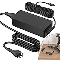 Power Cord Replacement Compatible with Peloton Bike Plus, Bike+ Charger Cord Power Supply, USB Type-C AC Adapter, Bike+ Accessories, Power Cable, ONLY Compatible with PL-02 (NOT for Original Bike)