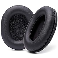 Wicked Cushions Replacement Ear Pads for Sony MDR 7506 | Softer Leather, Luxurious Memory Foam, Unmatched Durability | Compatible with MDR 7506 / MDR V6 / MDR CD900ST (Black)