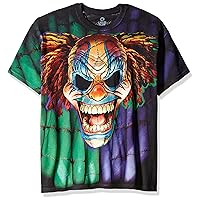 Liquid Blue Evil Clown T-Shirt Front & Back Design 100% Cotton Short Sleeve Teens and Adult Shirt