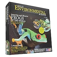 WILD ENVIRONMENTAL SCIENCE Amazing and Bizarre Frogs of the World - For Ages 6+ - Create and Customize Models and Dioramas - Study the Most Extreme Animals