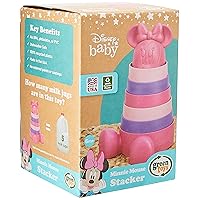 Green Toys Disney Baby Exclusive - Minnie Mouse Stacker, 7 Pieces